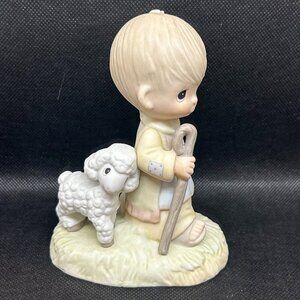 Precious Moments “He Leadeth Me”  20th Anniversary  figurine